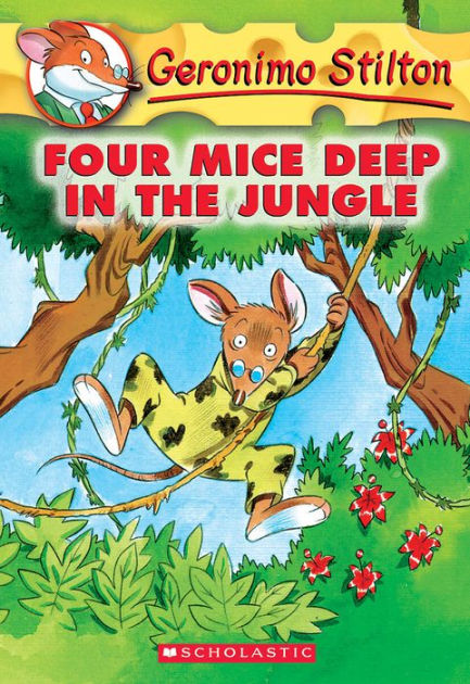 Geronimo Stilton - Four Mice Deep in the Jungle (Black & White edition)