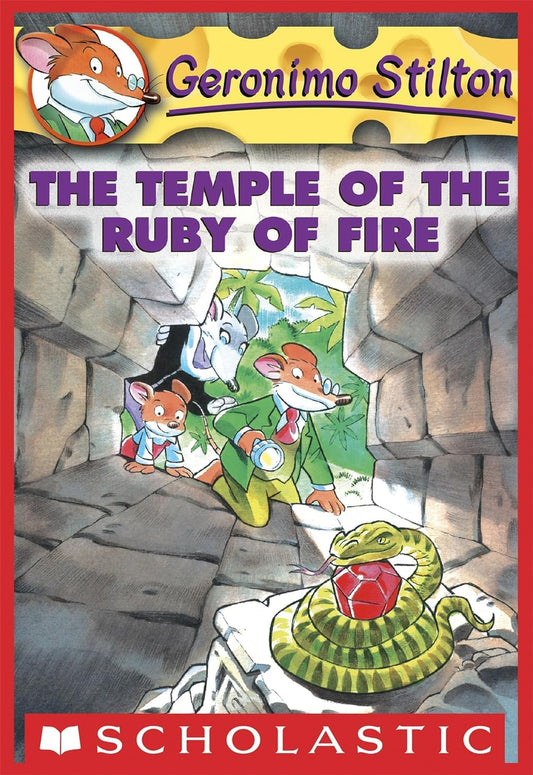 Geronimo Stilton : The Temple of the Ruby Of Fire