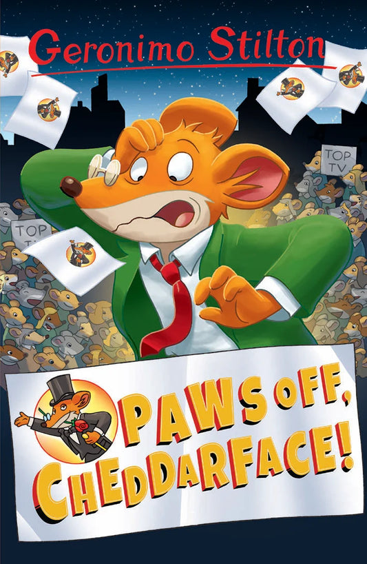 Geronimo Stilton - Paws Off, Cheddarface (Black & White edition)