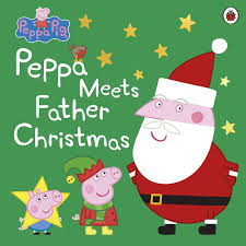 Peppa meets father christmas